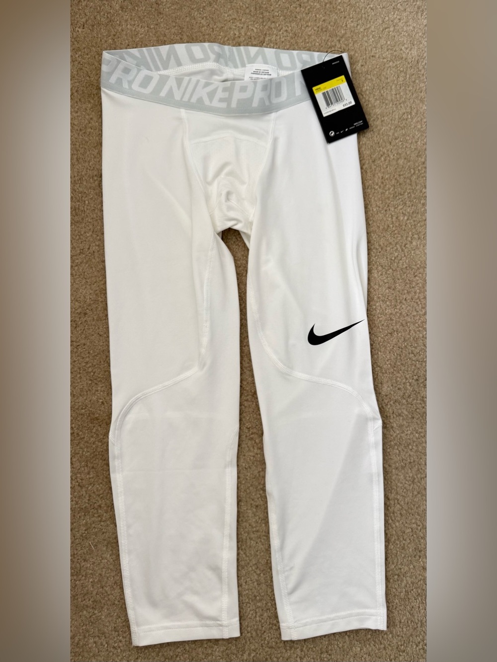 NIKE PRO DRI-FIT COMPRESSION TRAINING TIGHTS MEN’S SIZE SMALL (SET OF 2)